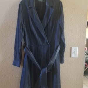 Soft denim dress. Great for all seasons